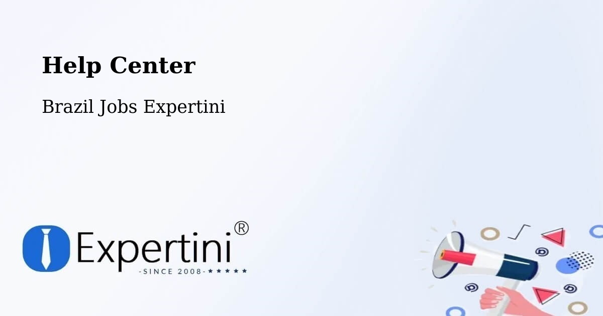 Help Center – Paulista Flórida - Brazil Jobs Expertini
